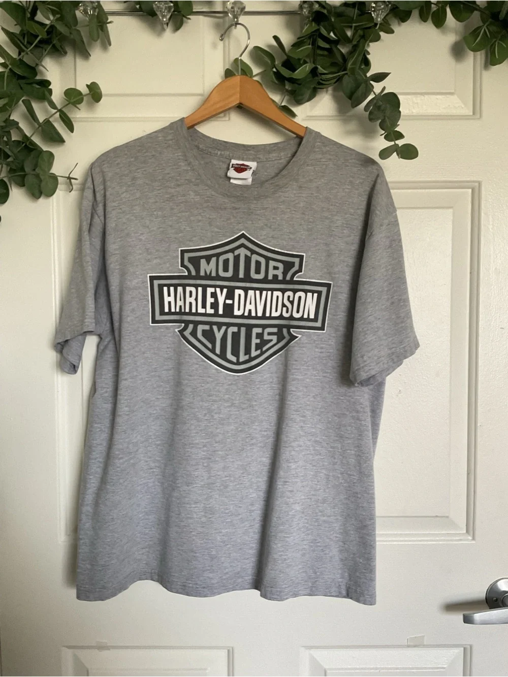 Harley-Davidson Gray Short Sleeve Logo Tee - Picture 2 of 6